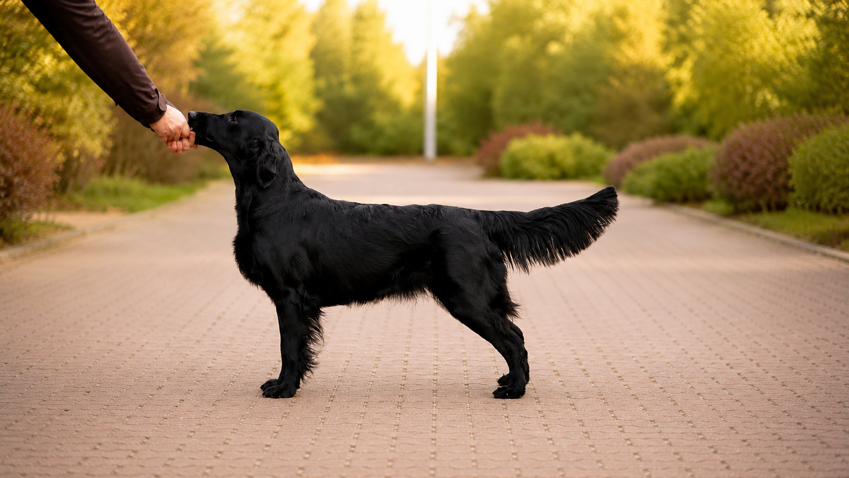 Flat Coated Retriever Größe